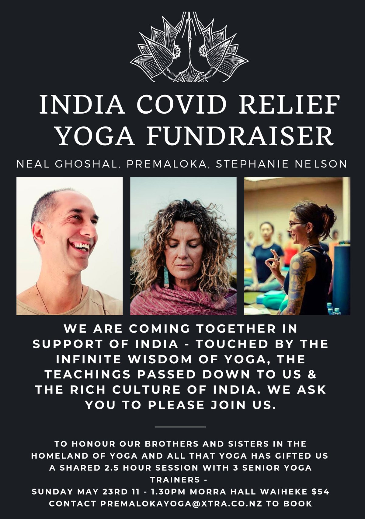 Covid Relief for India Yoga Fundraiser